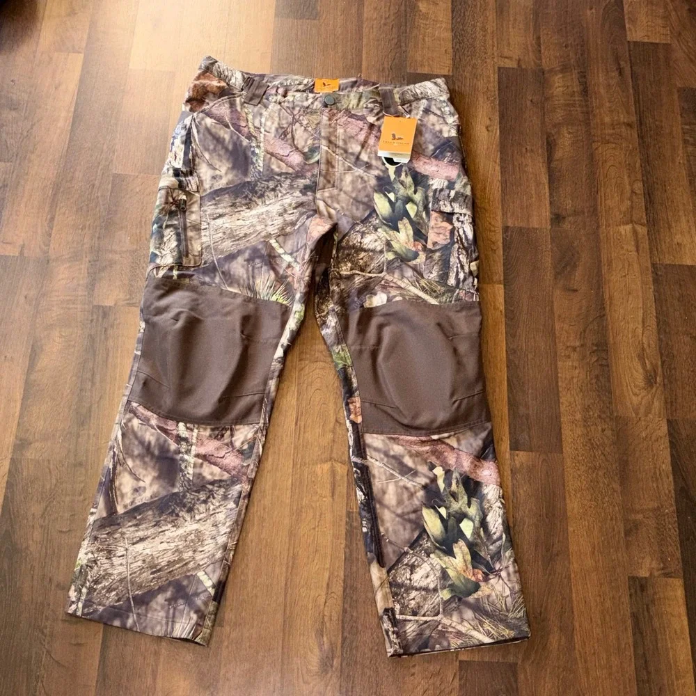 Field & Stream Every Hunt Agility Pant Mossy Oak Camo Mens 2XL HydroRepel NWT